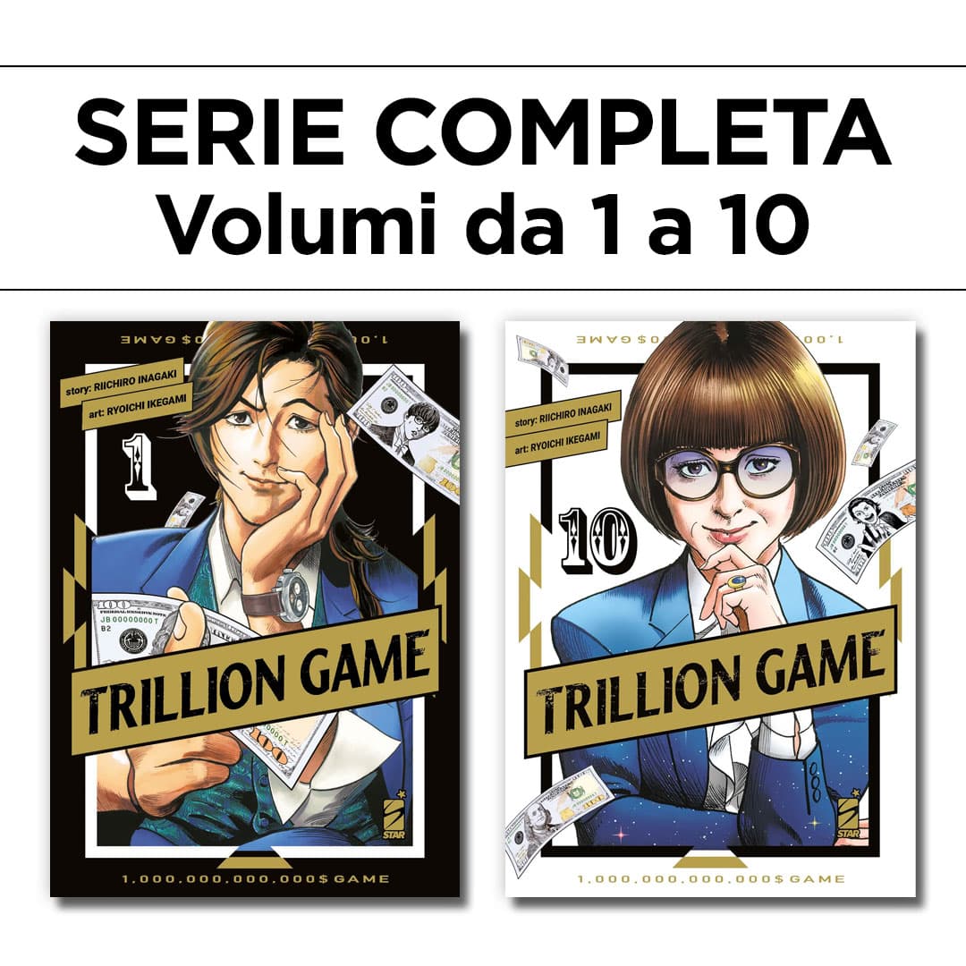 Trillion Game 1/10 - Serie Completa - Edizioni Star Comics - Italiano