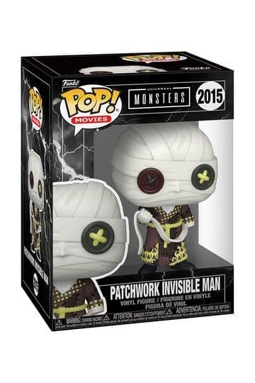 Universal Monsters Patchwork Funko POP! Movies Vinyl Figure Invisible Man 9 cm #2015 - Funko POP!