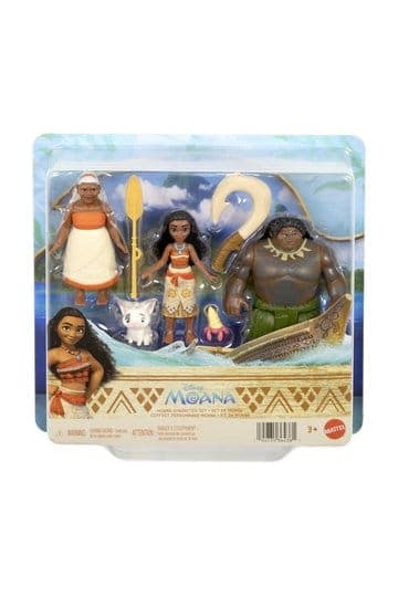 Vaiana Action Figure 3-Pack Character Set 9 cm