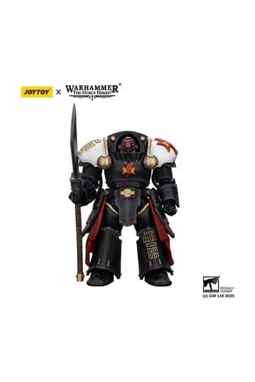 Warhammer The Horus Heresy Action Figure White Scars Ebon Keshig Terminator 2 with Power Glaive 13 cm