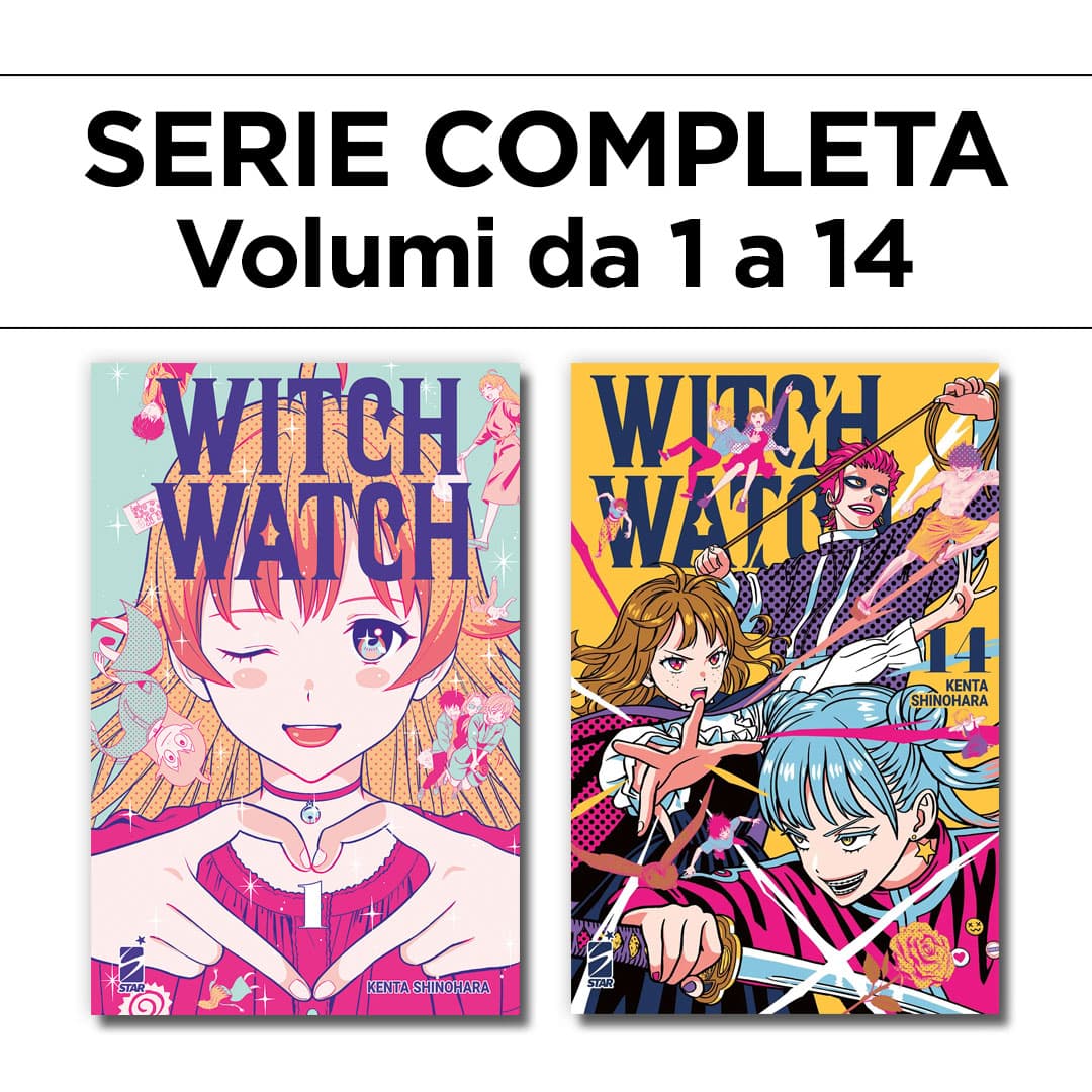 Witch Watch 1/14 - Serie Completa - Edizioni Star Comics - Italiano