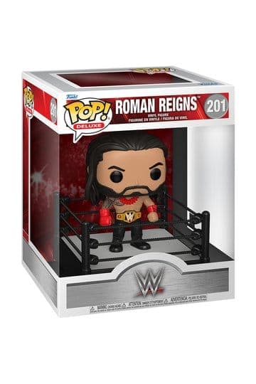 WWE Funko POP! Deluxe Vinyl Figure Roman Reigns in Ring 9 cm #201 - Funko POP!