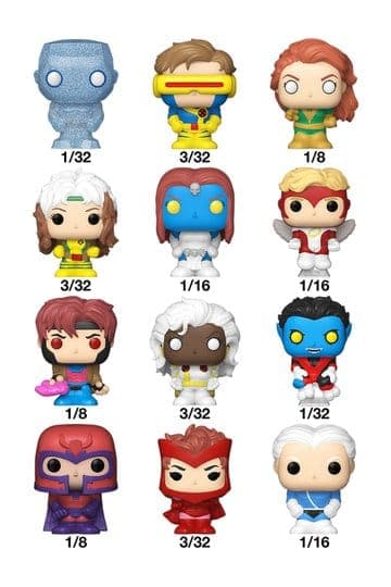 X-Men Bitty Funko POP! Vinyl Figure (32) PDQ 2,5 cm - Funko Bitty POP!
