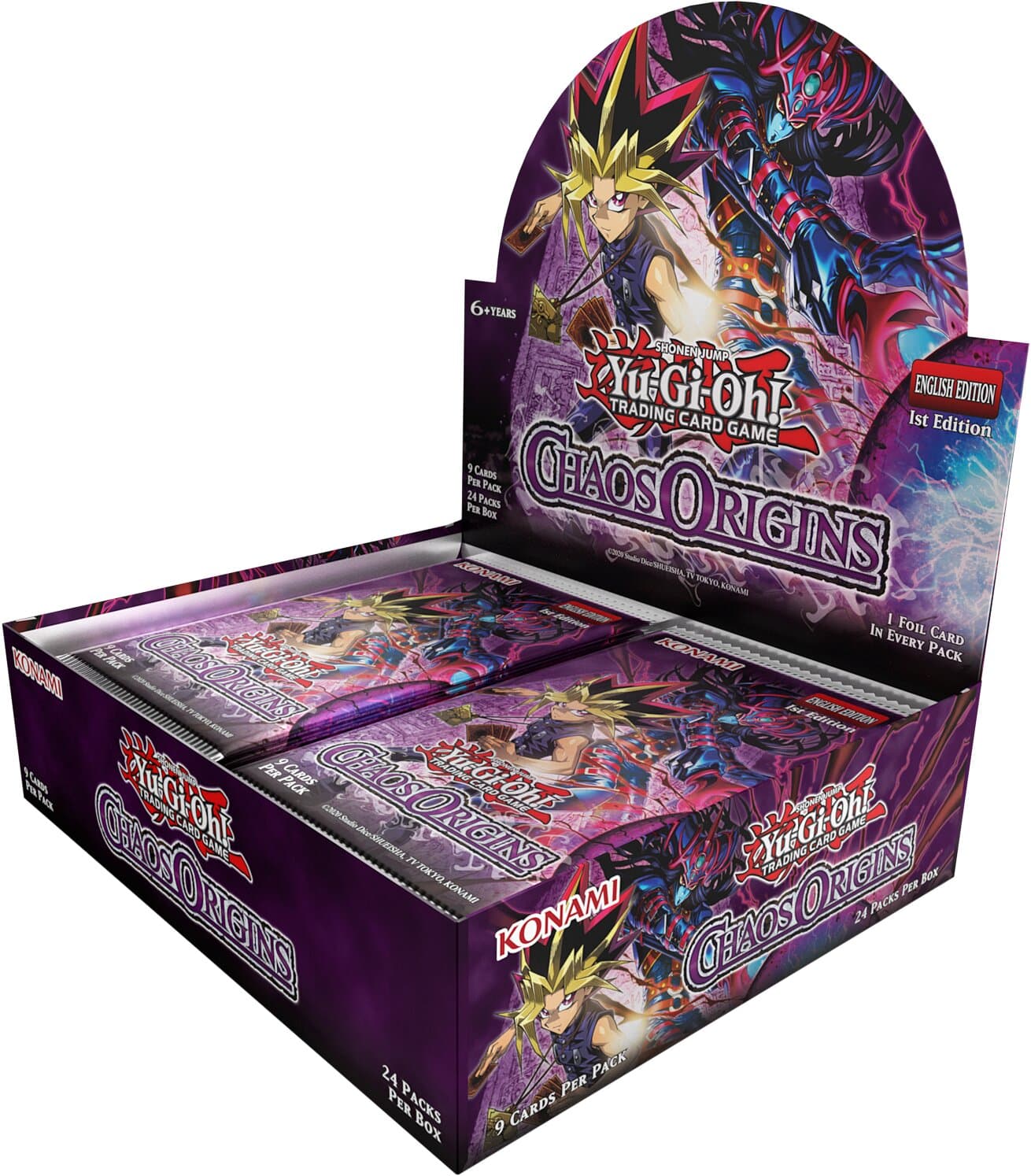 Yu-Gi-Oh! - Chaos Origins - Origini del Caos - Display 24 Buste - 1a Edizione - Inglese - Inglese