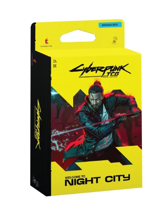 Cyberpunk TCG - Welcome To Night City - Retailer Starter Deck - Embracing Power - Inglese - Inglese