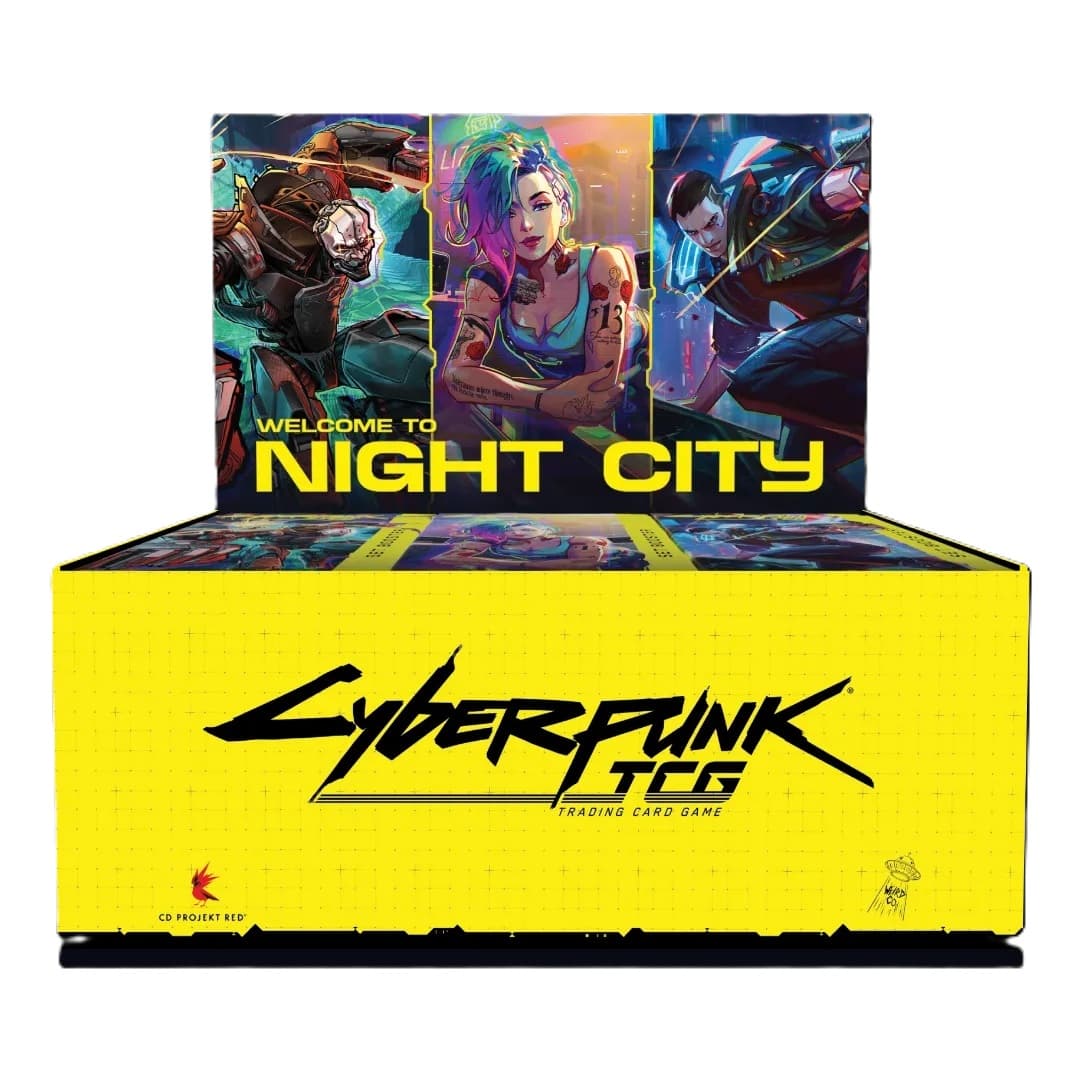 Cyberpunk TCG - Welcome To Night City - Box 24 Buste Retail - Inglese - Inglese