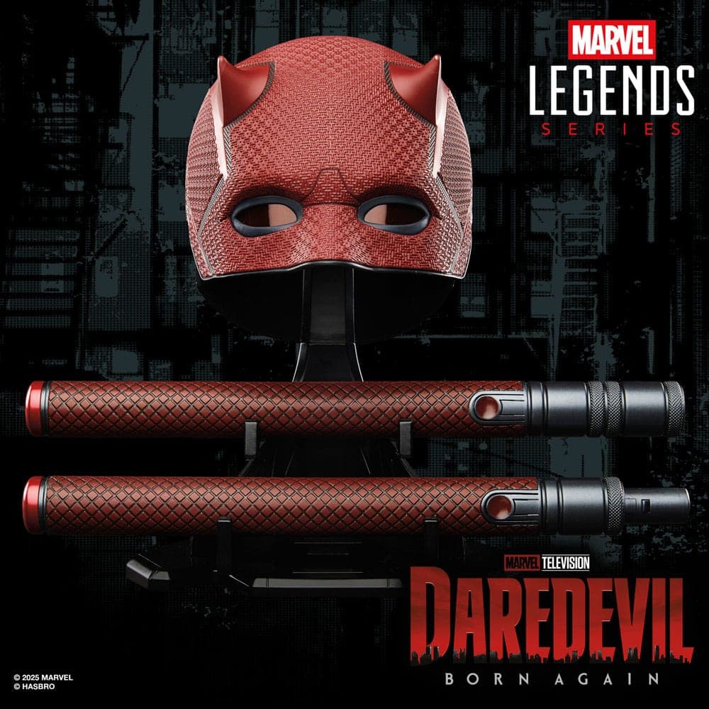 Daredevil: Born Again Premium Roleplay Mask and Billy Club