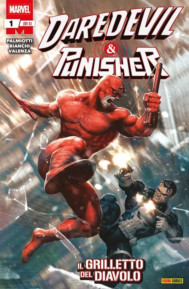 Daredevil & Punisher - Il Grilletto del Diavolo 1 - Devil & I Cavalieri Marvel 173 - Panini Comics - Italiano