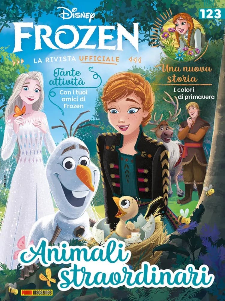 Disney Frozen - La Rivista Ufficiale 123 - Panini Comics - Italiano