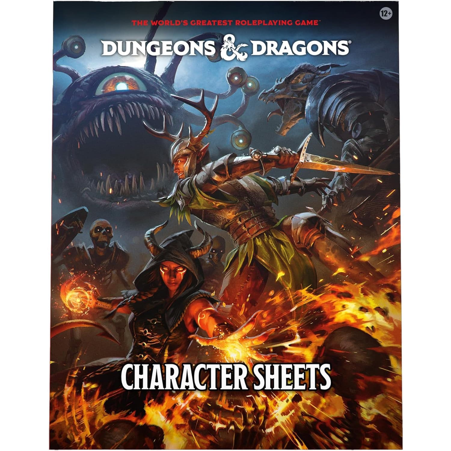 Dungeons & Dragons 5.0 - Character Sheet 2024 - Set Schede Personaggio - Edizione Inglese