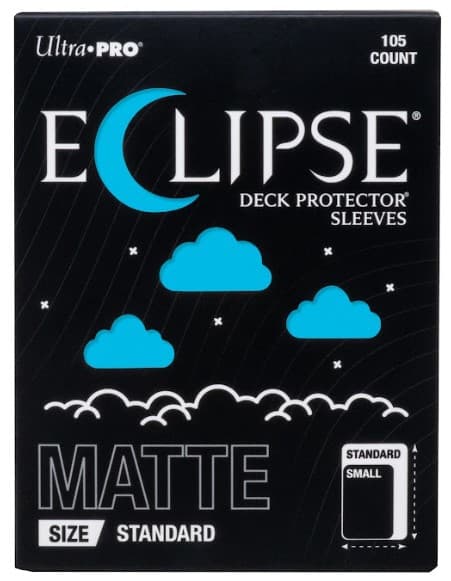 Bustine Protettive Standard Size - Eclipse Deck Protector Sleeves - Matte Sky Blue - Confezione da 105