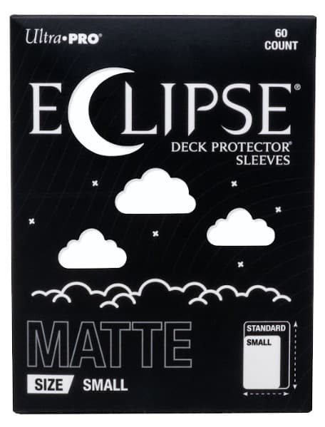 Bustine Protettive Small Size - Eclipse Deck Protector Sleeves - Matte Arctic White - Confezione da 60