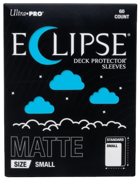 Bustine Protettive Small Size - Eclipse Deck Protector Sleeves - Matte Sky Blue - Confezione da 60