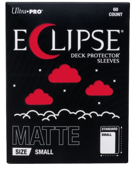 Bustine Protettive Small Size - Eclipse Deck Protector Sleeves - Matte Apple Red - Confezione da 60
