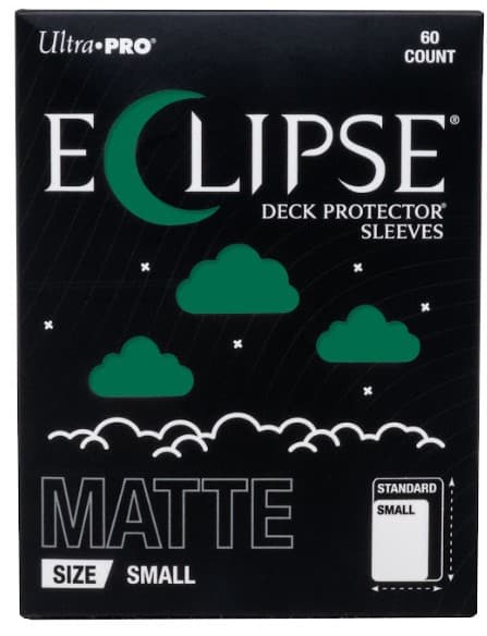 Bustine Protettive Small Size - Eclipse Deck Protector Sleeves - Matte Forest Green - Confezione da 60