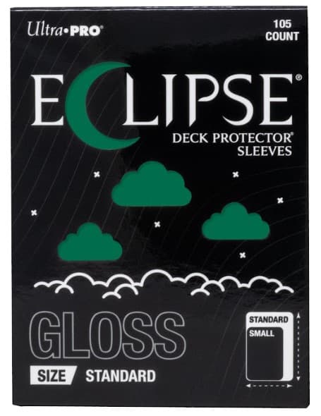 Bustine Protettive Standard Size - Eclipse Deck Protector Sleeves - Gloss Forest Green - Confezione da 105