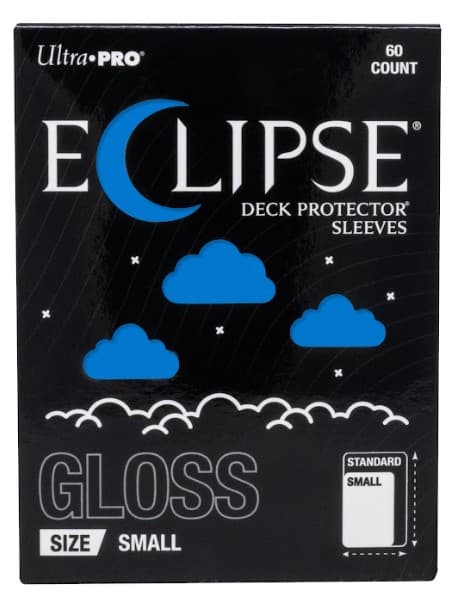 Bustine Protettive Small Size - Eclipse Deck Protector Sleeves - Gloss Pacific Blue - Confezione da 60