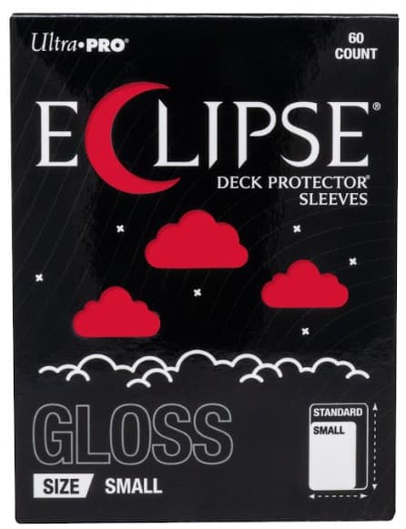 Bustine Protettive Small Size - Eclipse Deck Protector Sleeves - Gloss Apple Red - Confezione da 60