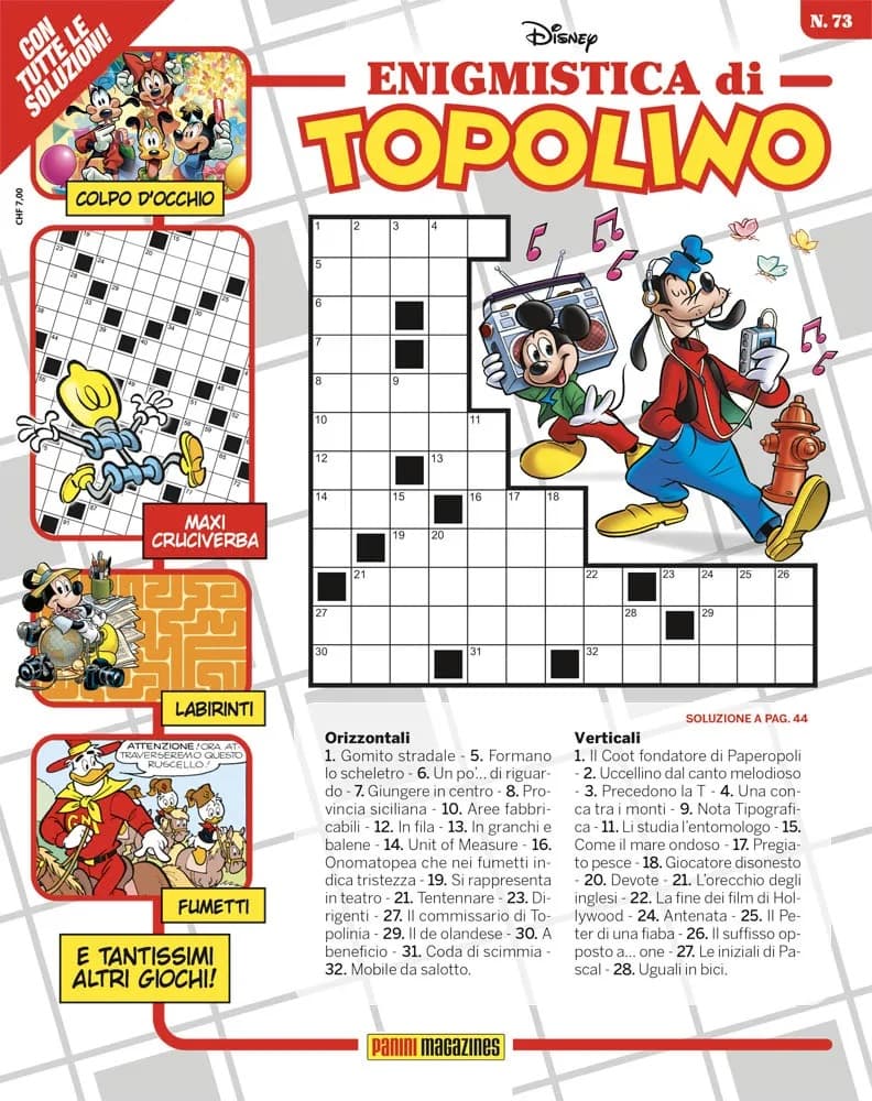 Enigmistica di Topolino 73 - Panini Comics - Italiano