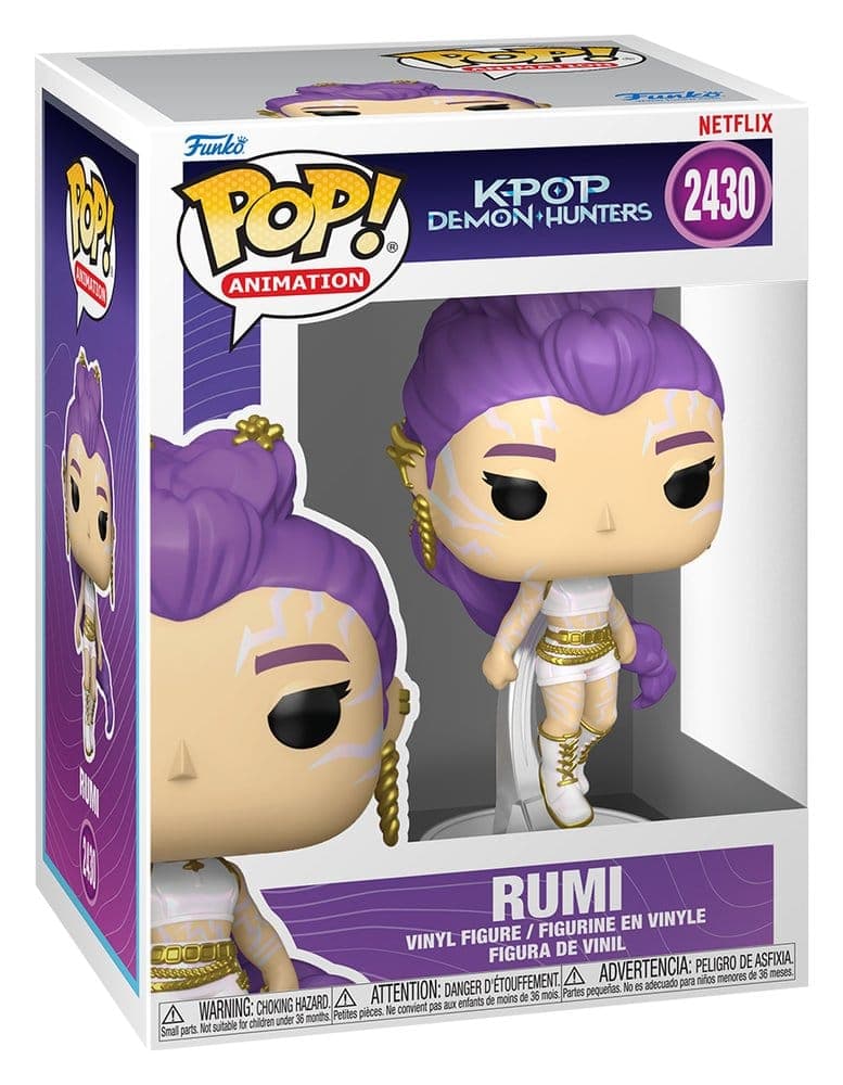 KPop Demon Hunters Funko POP! Animation Vinyl Figures Rumi (Glow) 9 cm - Funko POP! #2430