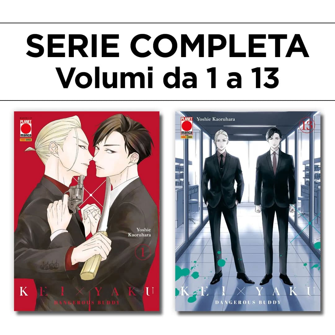 Kei x Yaku - Dangerous Buddy 1/13 - Serie Completa - Panini Comics - Italiano