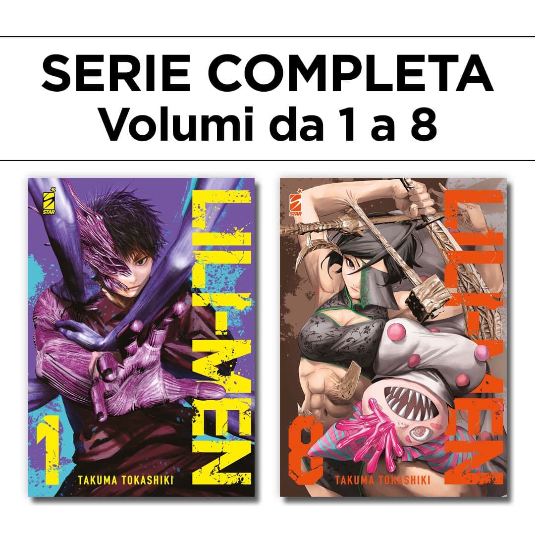 Lili-Men 1/8 - Serie Completa - Edizioni Star Comics - Italiano