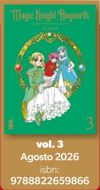 Magic Knight Rayearth - Clamp Premium Collection 3 - Edizioni Star Comics - Italiano