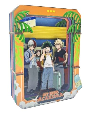My Hero Academia - Wooden Gallery - M - Journey Snapshots - Wooden Scene