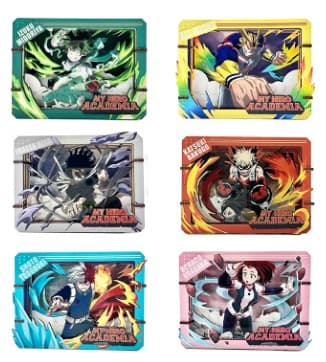 My Hero Academia - Wooden Gallery - S - Blind Box 6 Pezzi