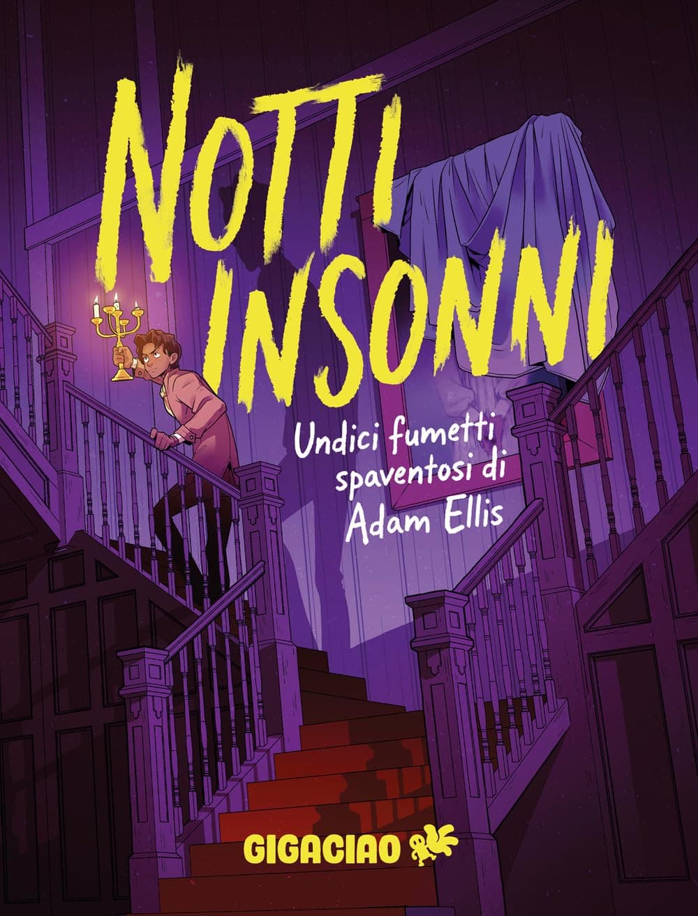 Notti Insonni - Undici Fumetti Spaventosi di Adam Ellis - Gigaciao - Italiano