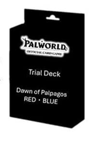 Palworld Card Game - Trial Deck TD01 Dawn of Palpagos Red-Blue - Display 6 Mazzi - Inglese - Inglese