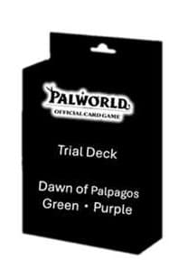 Palworld Card Game - Mazzo Trial Deck TD02 Dawn of Palpagos Green-Purple - Inglese - Inglese