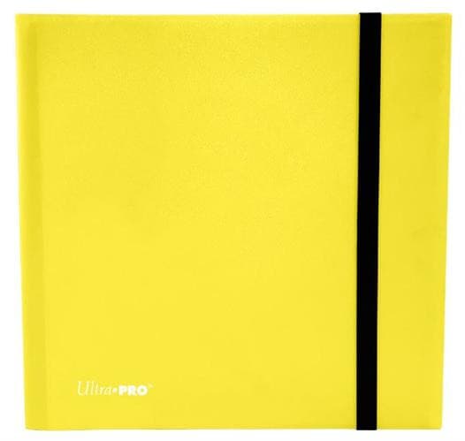 Raccoglitore 12 Tasche - Eclipse PRO-Binder - Lemon Yellow - Ultra PRO
