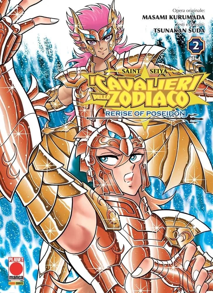 Saint Seiya - I Cavalieri dello Zodiaco - Rerise of Poseidon 2 - Panini Comics - Italiano