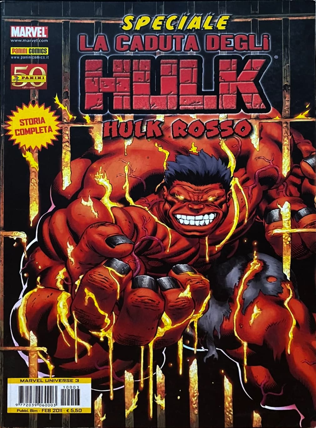 Speciale La Caduta degli Hulk 1 - Hulk Rosso - Marvel Universe 3 - Panini Comics - Italiano