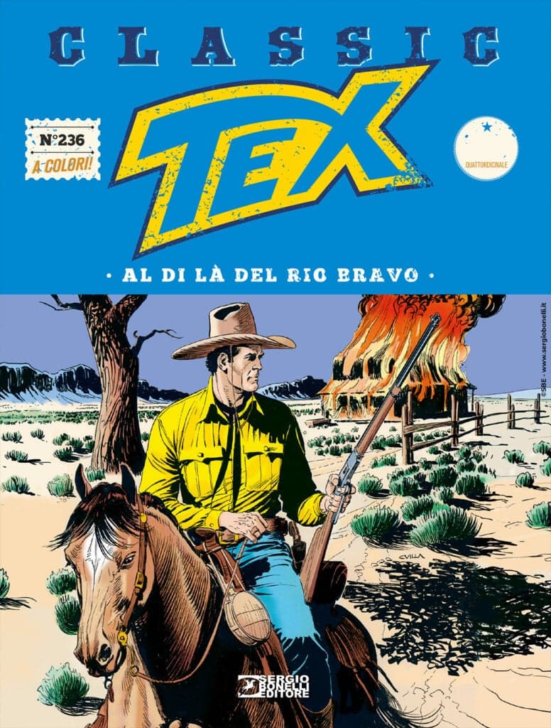 Tex Classic 236 - Al di Là del Rio Bravo - Sergio Bonelli Editore - Italiano