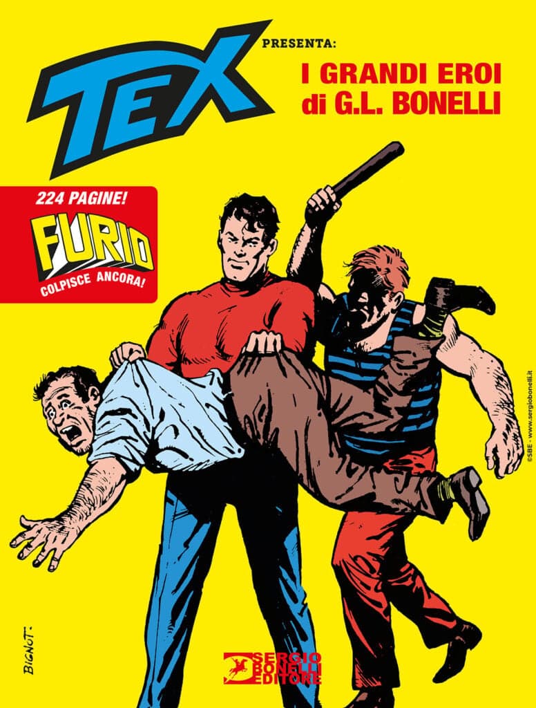 Tex Presenta: I Grandi Eroi di G. L. Bonelli - Collana Almanacchi 193 - Sergio Bonelli Editore - Italiano