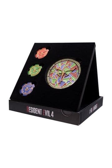 Resident Evil 4 Replica Church Puzzle Medallion Set