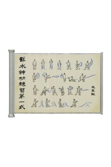 Avatar: The Last Airbender Replica Waterbending Scroll