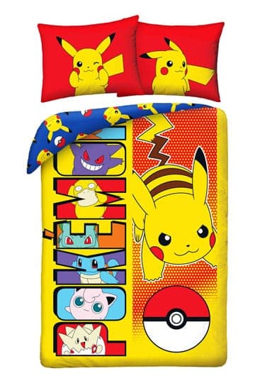 Pokémon Duvet Set Ver. 15 140 x 200 cm / 70 x 90 cm