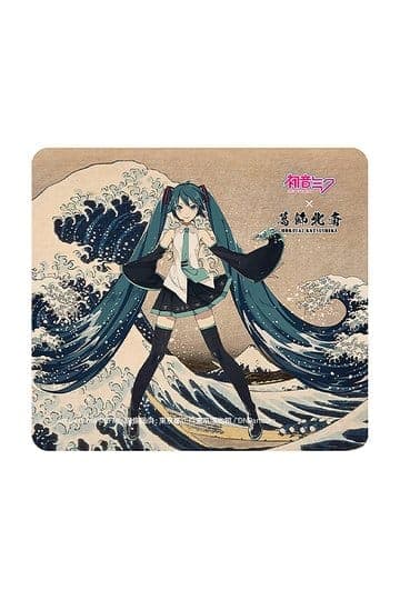 Hatsune Miku x Katsushika Hokusai iXima Mousepad The Great Wave off Kanagawa/Fine Wind, Clear Morning