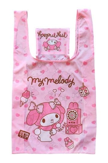 Sanrio Tote Bag My Melody Kawaii Foldable