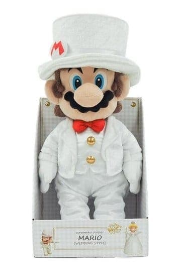 Super Mario Plush Figure Mario Wedding 39 cm