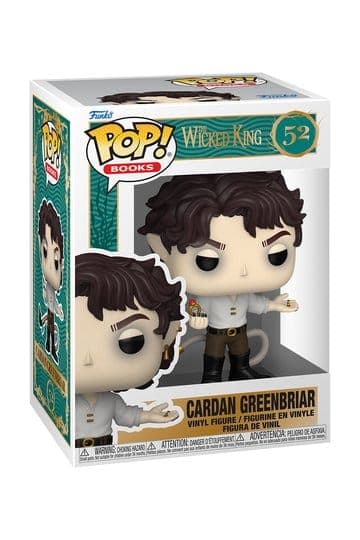 Folk of Air Series Funko POP! Books Vinyl Figure The Wicked King - Cardan G 9 cm - Funko POP!