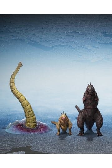 Godzilla 2016 S.H.MonsterArts Action Figures 3-Pack The Second Form, Thrid Form, Giant Unidentified Creature Set