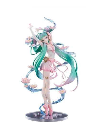 Hatsune Miku F:NEX PVC Statue 1/7 Water lily Ver. 27 cm