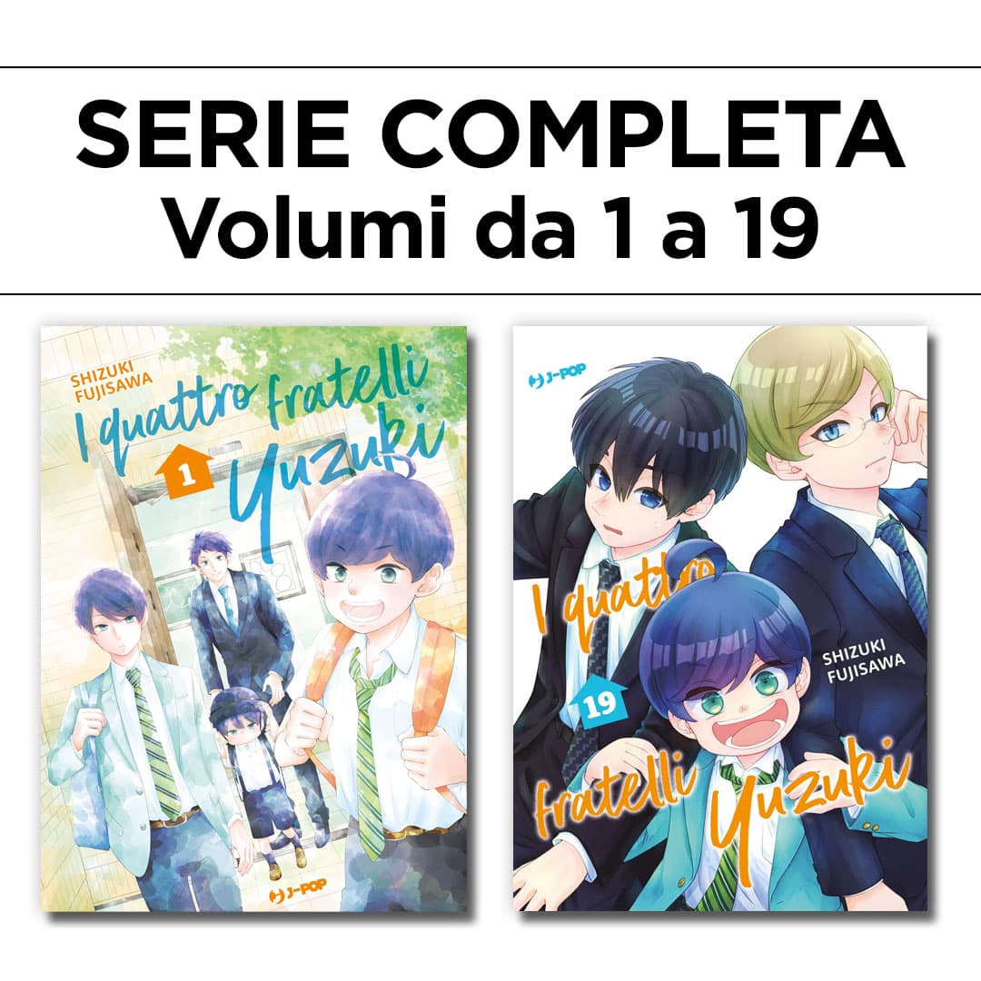 I Quattro Fratelli Yuzuki 1/19 - Serie Completa - Jpop - Italiano
