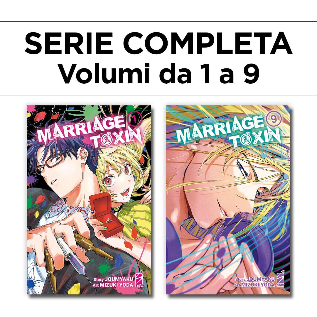Marriagetoxin 1/9 - Serie Completa - Edizioni Star Comics - Italiano