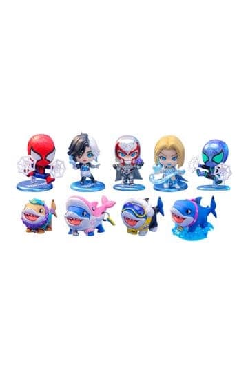 Marvel Rivals Cosbi Blind Box Mini Figures Marvel Rivals Cosbi Collection 10 cm Display (8)