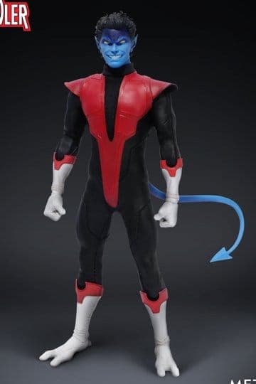 Marvel X-Men One:12 Collective Action Figure 1/12 Nightcrawler 16 cm